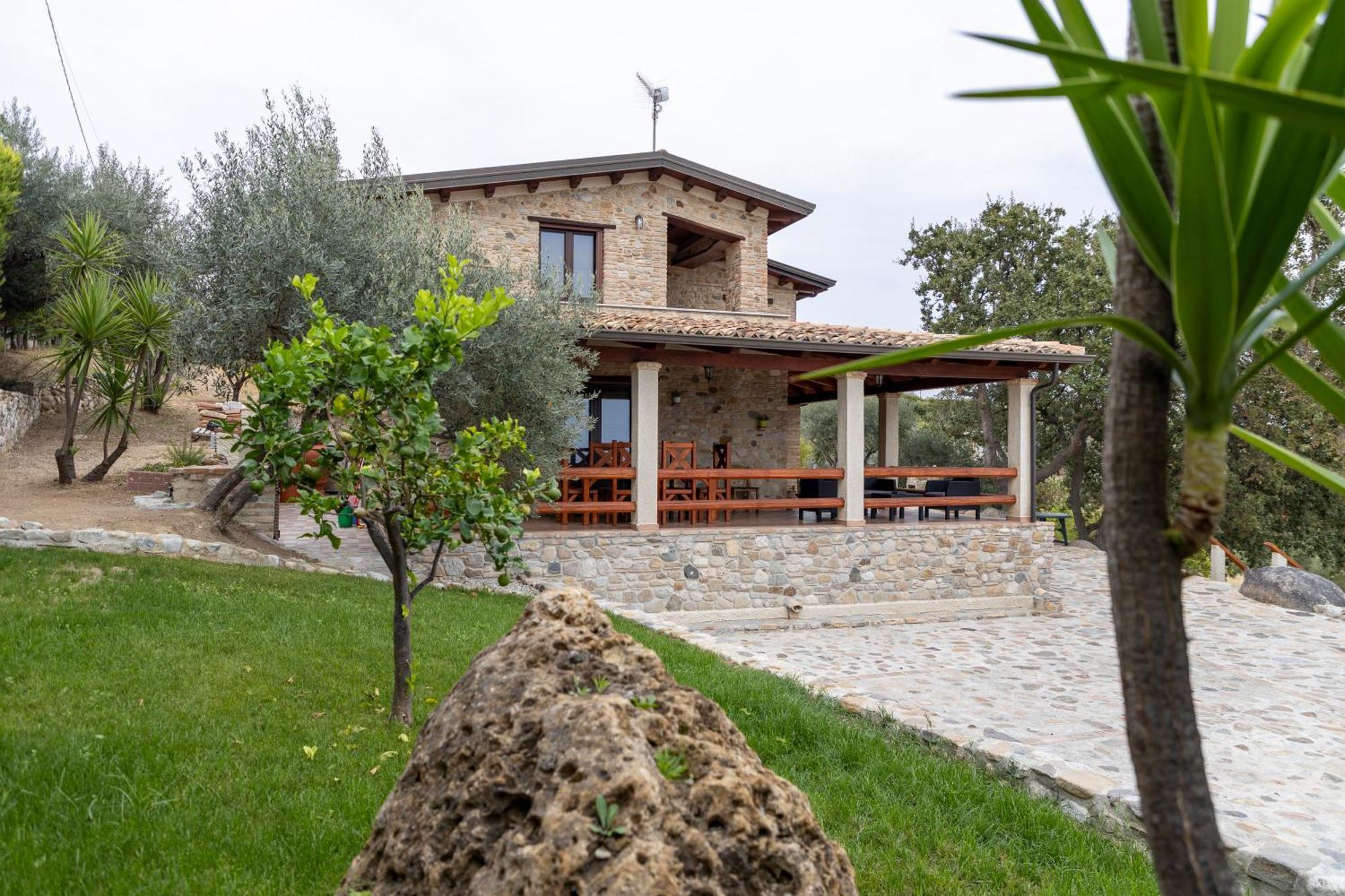 Villa Casale Ro Roccella Ionica Esterno foto